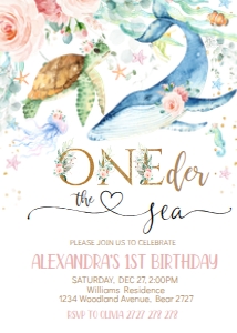 SEA GIRL ONE birthday: SEA GIRL ONE birthday