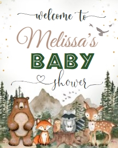 B02 MouAn Boy 1 Welcome sign 16x20: AnMo Boy 1 Welcome sign 24x36