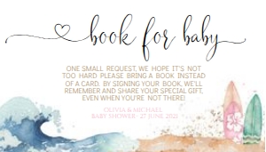 B27 BOARD GIRL SET book: B27 BOARD GIRL SET baby on board invitation