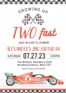 SC2 TWO RED 2 Birthday5 x 7 in design preview