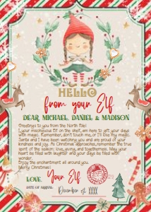Letter Elf Girl 4 08.l.#elf girl#LL# design preview