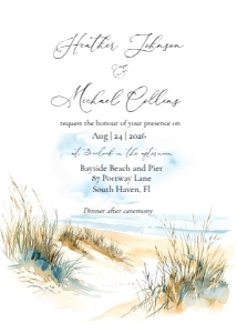 Beach Sea Wedding Suite design preview