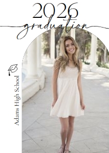 Arch Multi Photo Graduation Invitation: Arch Multi Photo Graduation