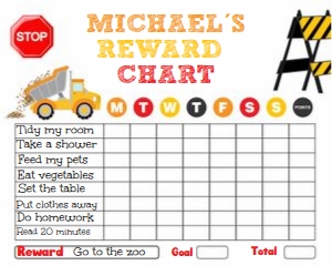 dump truck chart design preview