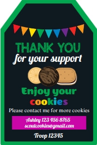scout thank you tag: scout thank you tag