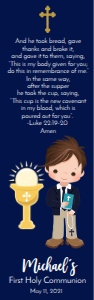 boy bookmark design preview