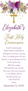 lavender gold book mark design preview