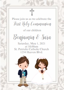 ivory invitation communion design preview