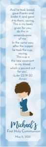 bookmark boy praying design preview
