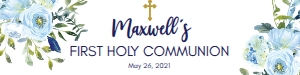 communion blue floral wbl design preview