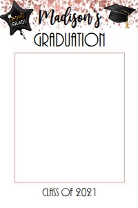 rose gold photo booth frame: rose gold photo booth frame