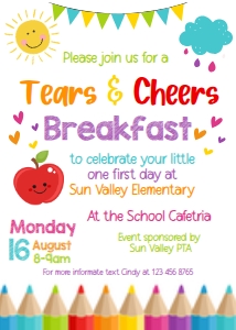 tears and cheers 5x7 design preview