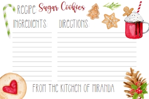 recipe card 2: recipe card 2