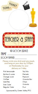 movie door hanger design preview