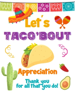 taco bout sign design preview
