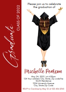 COLLEGE GRAD EDIT COLOR V design preview