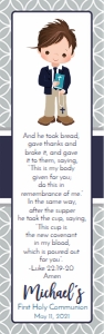 gray and navy bookmark design preview