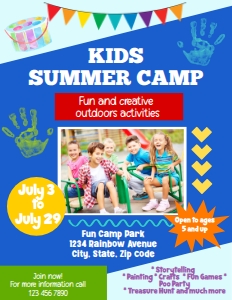 summer camp design preview