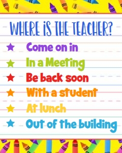 Where is the teacher yellow crayons: Where is the teacher yellow crayons