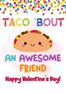 taco about a friend tags design preview