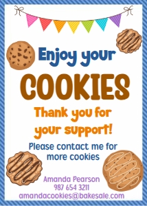 blue scs cookie tank you tag design preview