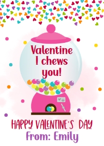 I CHEWS YOU VAL TAGS design preview