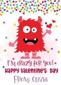 crazy about you tags design preview