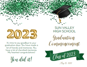 green gold college program design preview