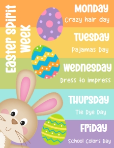 EASTER SPIRIT WEEK design preview