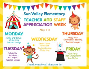 circus appreciation week design preview
