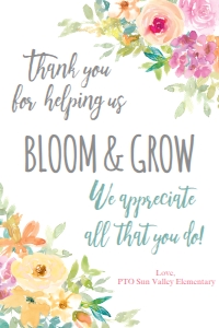 helping us grow 24x36: spring helpins us grow sign
