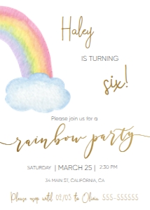Birthday Party Invitation design preview