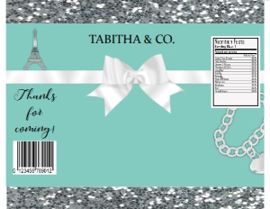 Paris Blue Chip Bag: Paris Blue Chip Bag