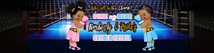 Boxing Gender Reveal Water Bottle Labels: 1016430333