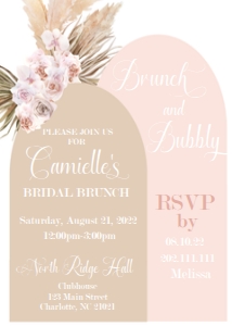 Boho Bride Invite: 1151266680