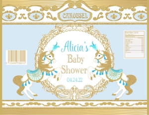 Blue Carousel Chip Bag: 1177035712
