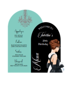 Paris Blue Arch Menu #3: 1257707549