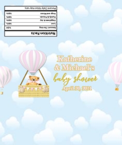 Hot Air Pink Balloon Candy Bar: 1257491861
