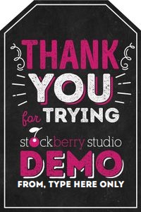 Demo Test design preview