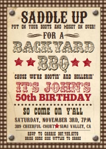 Western BBQ Birthday: Western BBQ Birthday