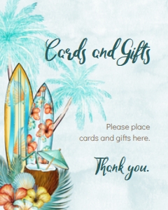 Baby On Board Cards and Gifts Sign: Baby on Board Shower Signs