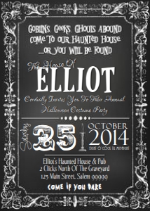 Halloween Invitation 4: Halloween Invitation 4