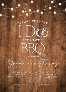 B2b BBQ02: B2b BBQ02 BBQ Invitation