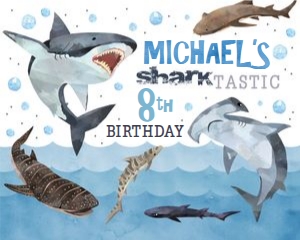 SHK01 Party Sign 16x20 design preview