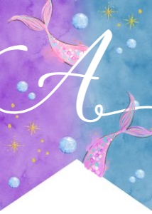 SH1 Girl's Name Pennants - Extra Clipart: SH1 SHMR2 'Happy Birthday' BANNER