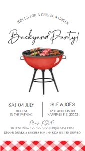 B9 BBQ Mobile Invitation: B9 BBQ Invitation