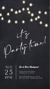 B2c Mobile: B2c It's Party Time Invitation
