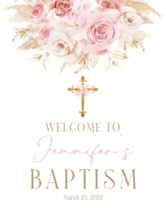 PG1 Welcome Sign 16x20 design preview