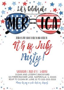 P1e 4th of July Invitation: P1e Invitation