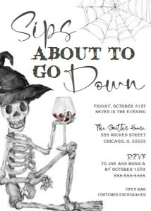 Halloween Invite design preview